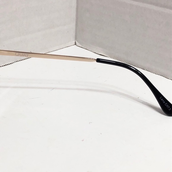 Quay Australia Accessories | Quay Hold Please Sunglasses Gold Aviator Frame | Poshmark